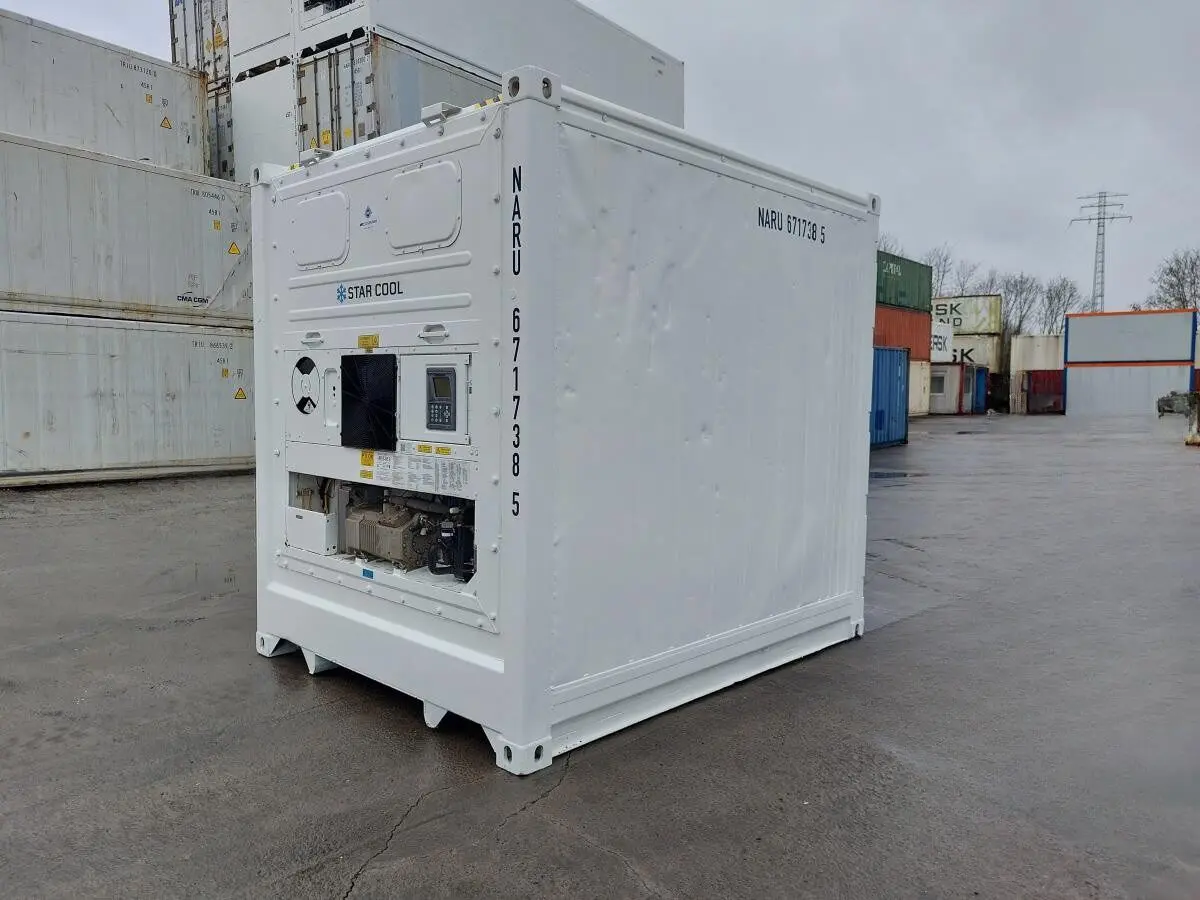 10 fuss high cube kühlcontainer naru 671738 5 10 fuss high cube kühlcontainer naru 671738 5