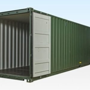 seecontainer 40 fuß 1. reise grün (ral 6007)