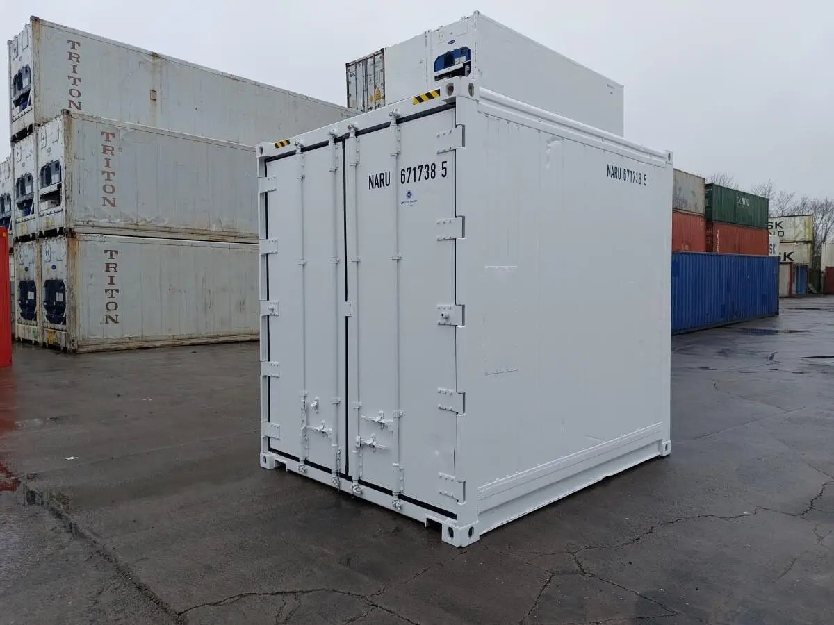 10 fuss high cube kühlcontainer naru 671738 5 10 fuss high cube kühlcontainer naru 671738 5