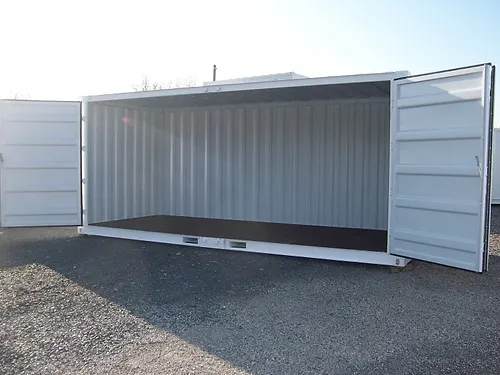 container 15′ lagerung mit offener seite container 15′ lagerung mit offener seite