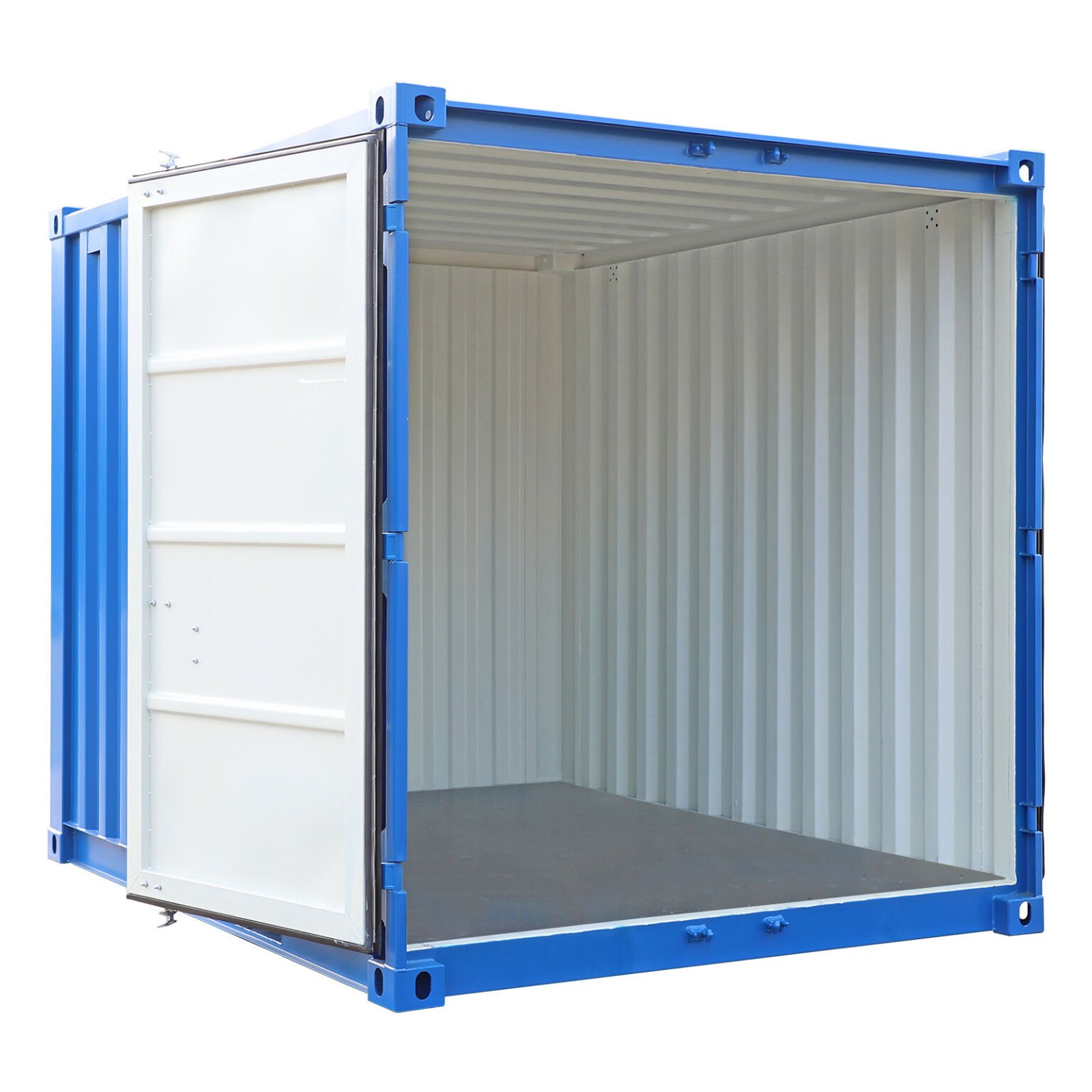 materialcontainer aus profilierten stahlplatten, 10 fuß, tragkraft 10000 kg materialcontainer aus profilierten stahlplatten, 10 fuß, tragkraft 10000 kg