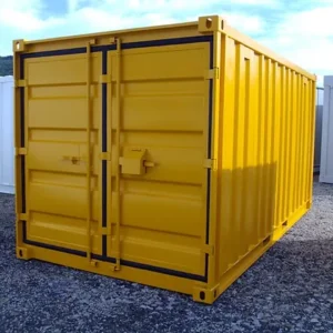 container 15‘ fuß gelb