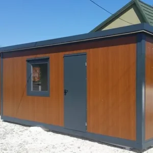 bewohnbarer container